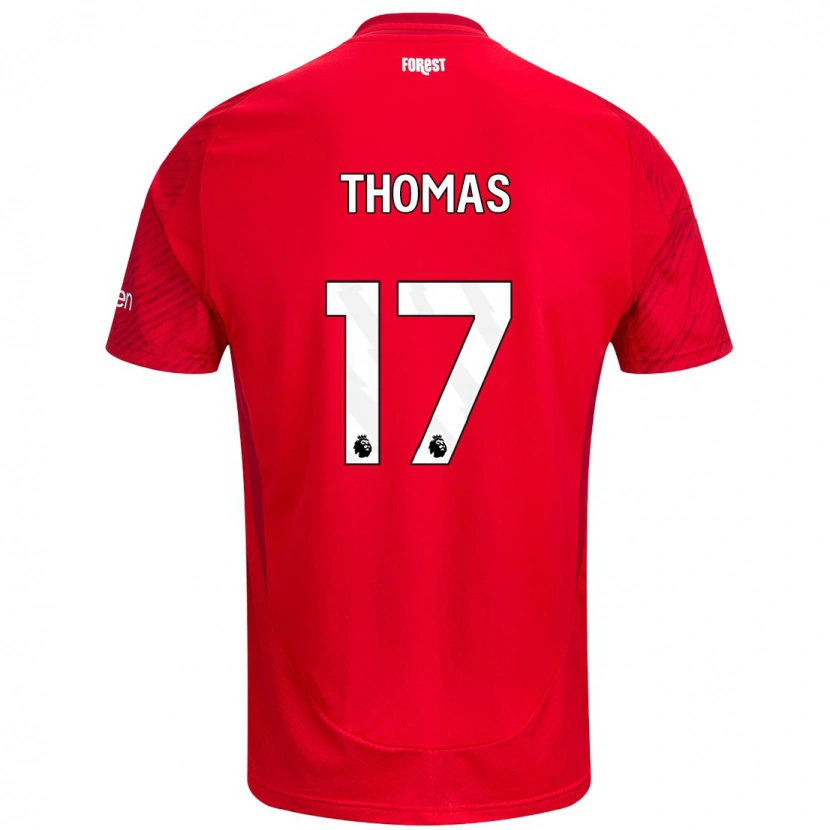 Danxen Kid Freya Thomas #17 Red White Home Jersey 2024/25 T-Shirt