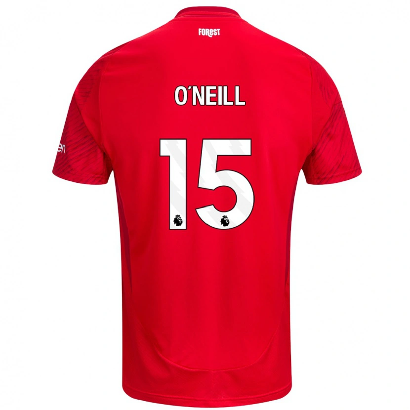 Danxen Kid Laura-Jayne O'neill #15 Red White Home Jersey 2024/25 T-Shirt