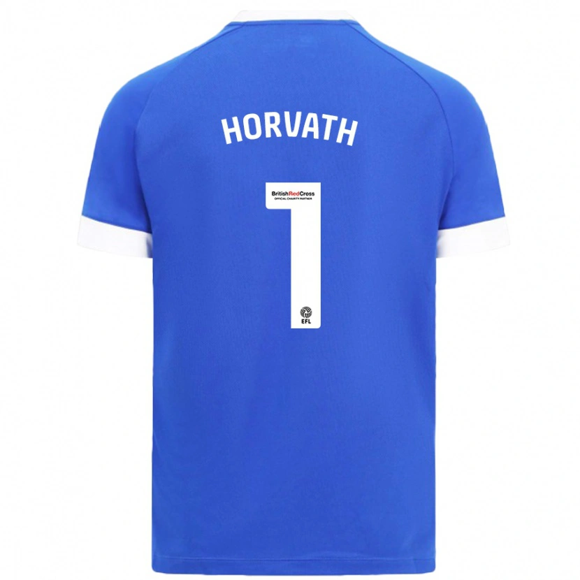 Danxen Kid Ethan Horvath #1 Sky Blue Home Jersey 2024/25 T-Shirt