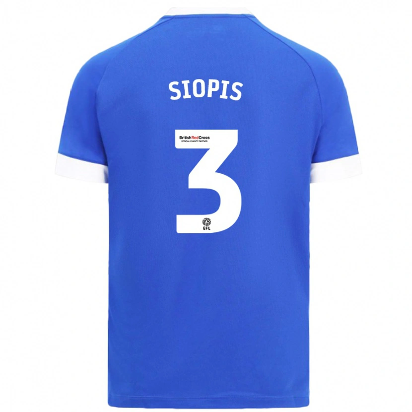 Danxen Kid Manolis Siopis #3 Sky Blue Home Jersey 2024/25 T-Shirt