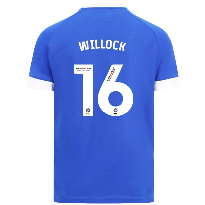 Danxen Kid Chris Willock #16 Sky Blue Home Jersey 2024/25 T-Shirt