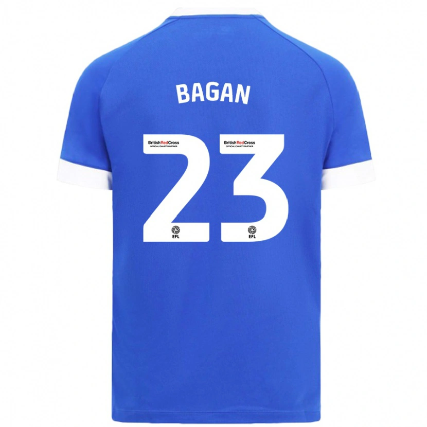 Danxen Kid Joel Bagan #23 Sky Blue Home Jersey 2024/25 T-Shirt