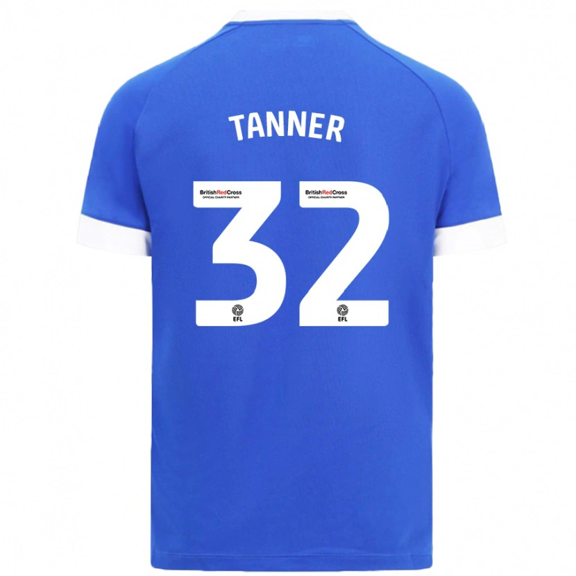 Danxen Kid Ollie Tanner #32 Sky Blue Home Jersey 2024/25 T-Shirt