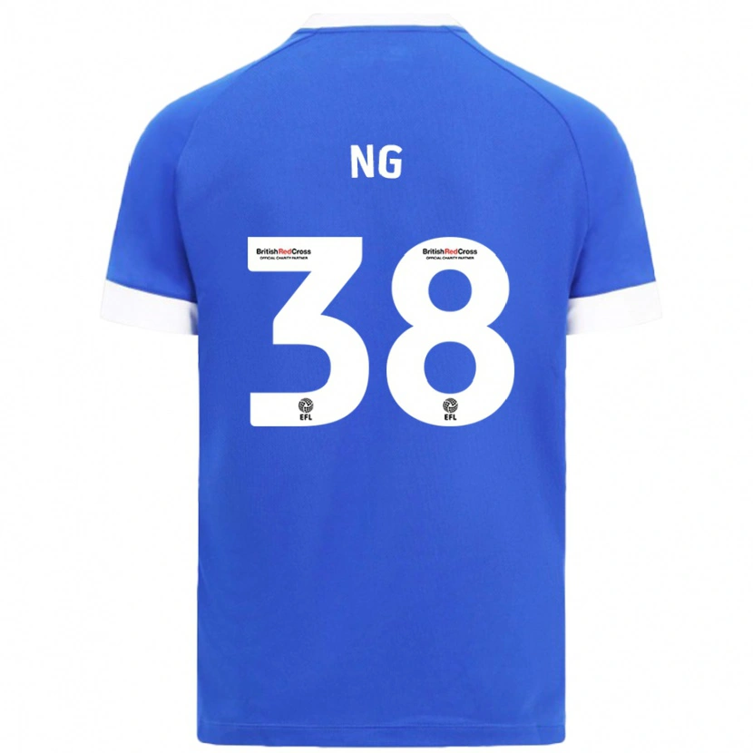 Danxen Kid Perry Ng #38 Sky Blue Home Jersey 2024/25 T-Shirt