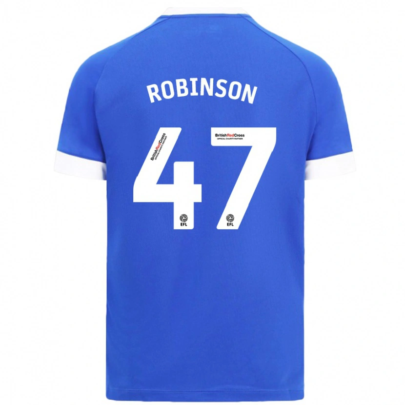 Danxen Kid Callum Robinson #47 Sky Blue Home Jersey 2024/25 T-Shirt