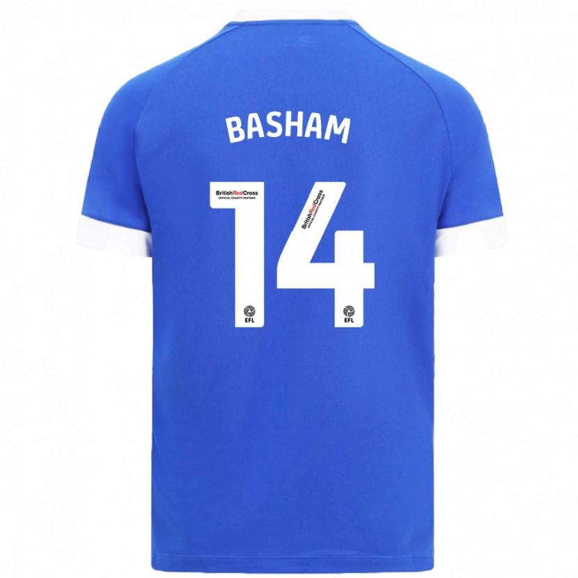 Danxen Kid Olivia Basham #14 Sky Blue Home Jersey 2024/25 T-Shirt