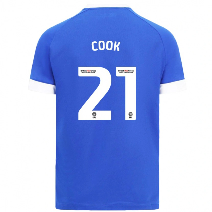 Danxen Kid Mikayla Cook #21 Sky Blue Home Jersey 2024/25 T-Shirt