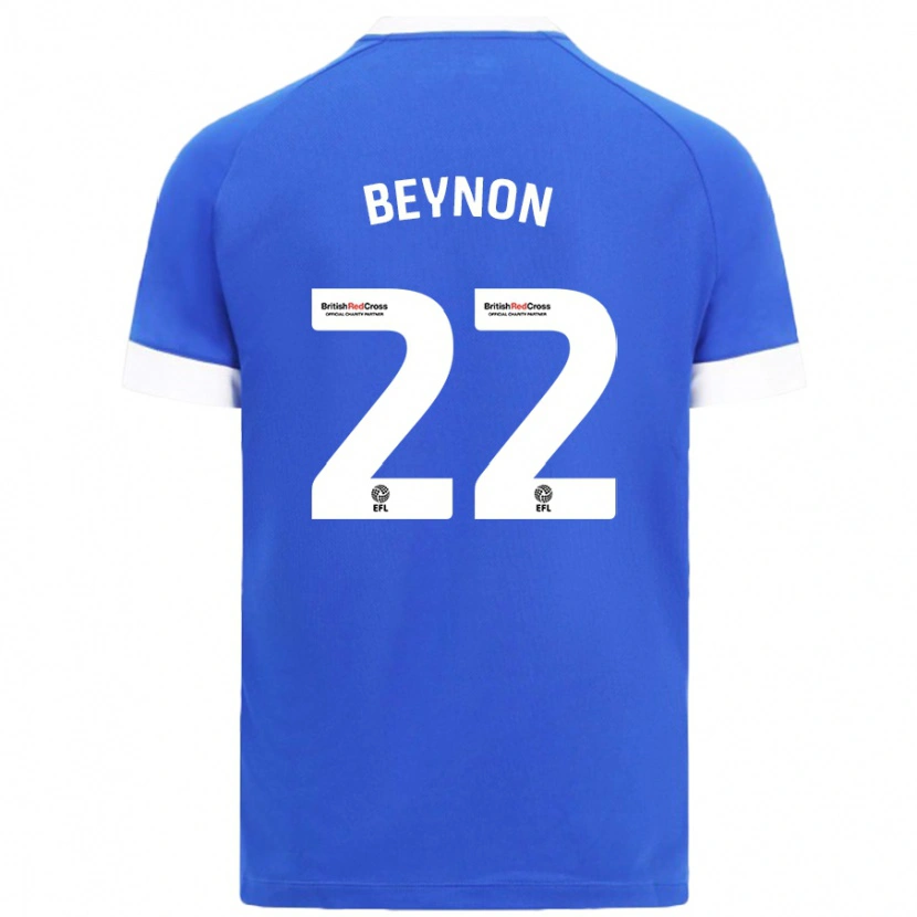 Danxen Kid Emma Beynon #22 Sky Blue Home Jersey 2024/25 T-Shirt