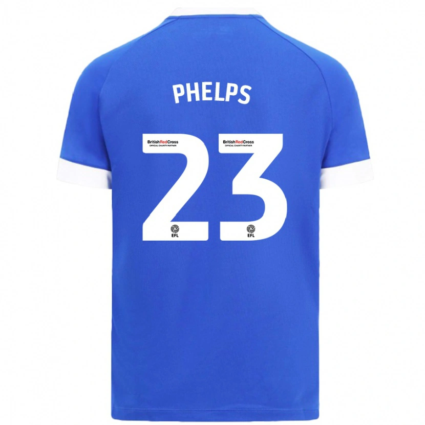 Danxen Kid Anna Phelps #23 Sky Blue Home Jersey 2024/25 T-Shirt