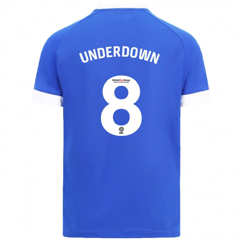 Danxen Kid Kanisha Underdown #8 Sky Blue Home Jersey 2024/25 T-Shirt