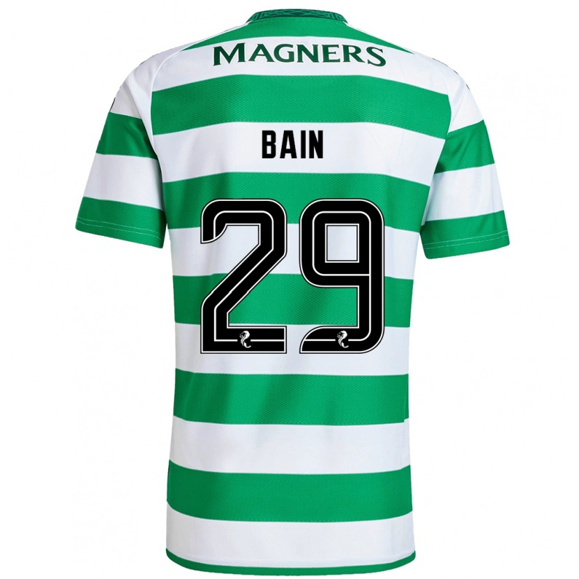 Danxen Kid Scott Bain #29 Green White Home Jersey 2024/25 T-Shirt