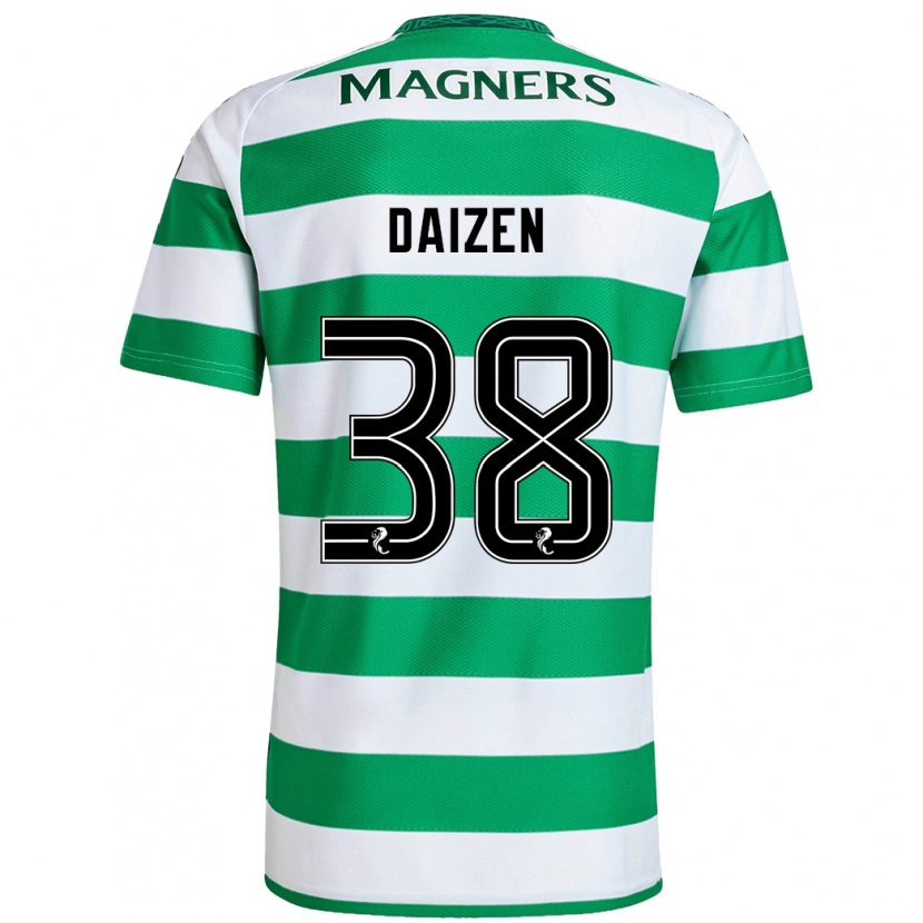 Danxen Kid Daizen Maeda #38 Green White Home Jersey 2024/25 T-Shirt