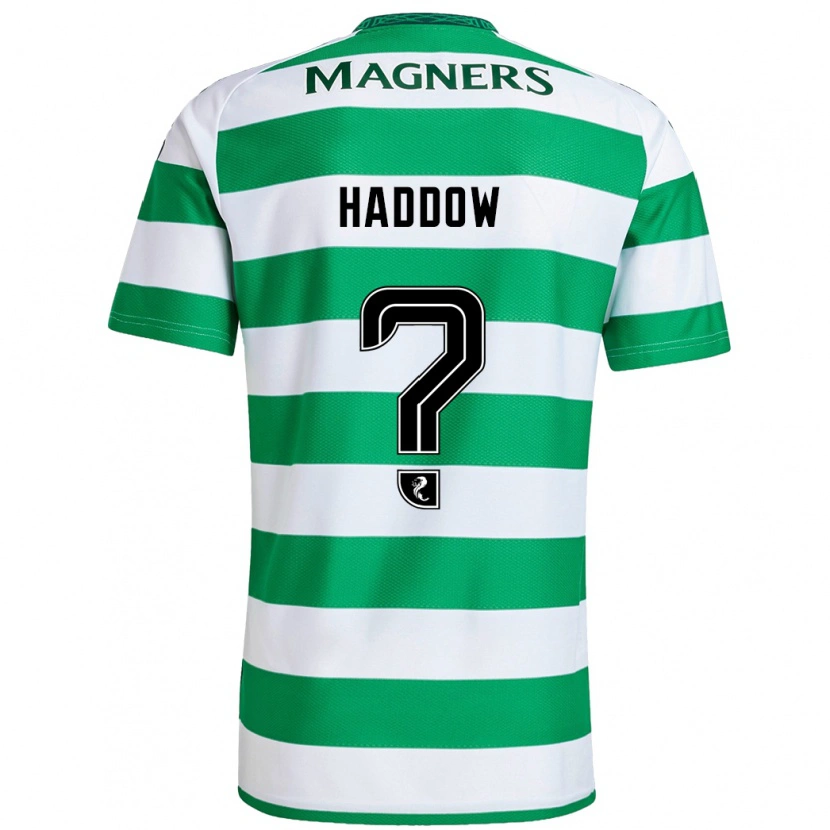 Danxen Kid Aiden Haddow #0 Green White Home Jersey 2024/25 T-Shirt