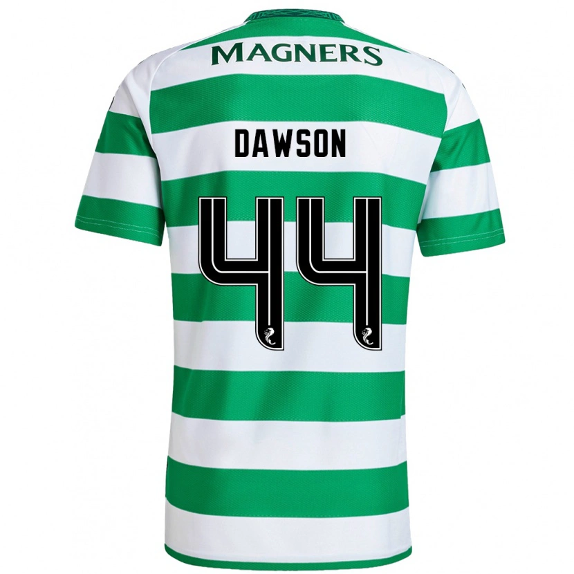 Danxen Kid Joey Dawson #44 Green White Home Jersey 2024/25 T-Shirt