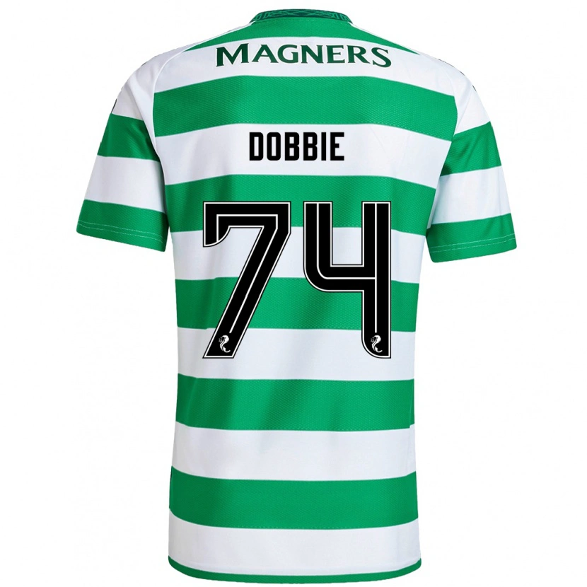 Danxen Kid Lewis Dobbie #74 Green White Home Jersey 2024/25 T-Shirt