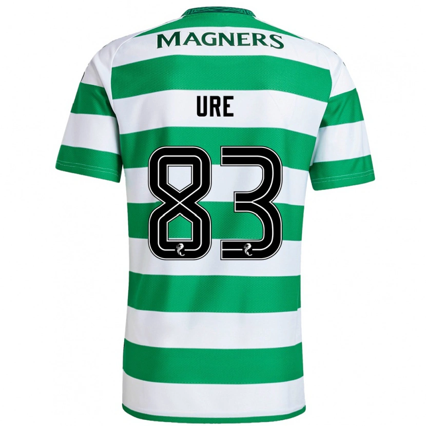 Danxen Kid Kyle Ure #83 Green White Home Jersey 2024/25 T-Shirt