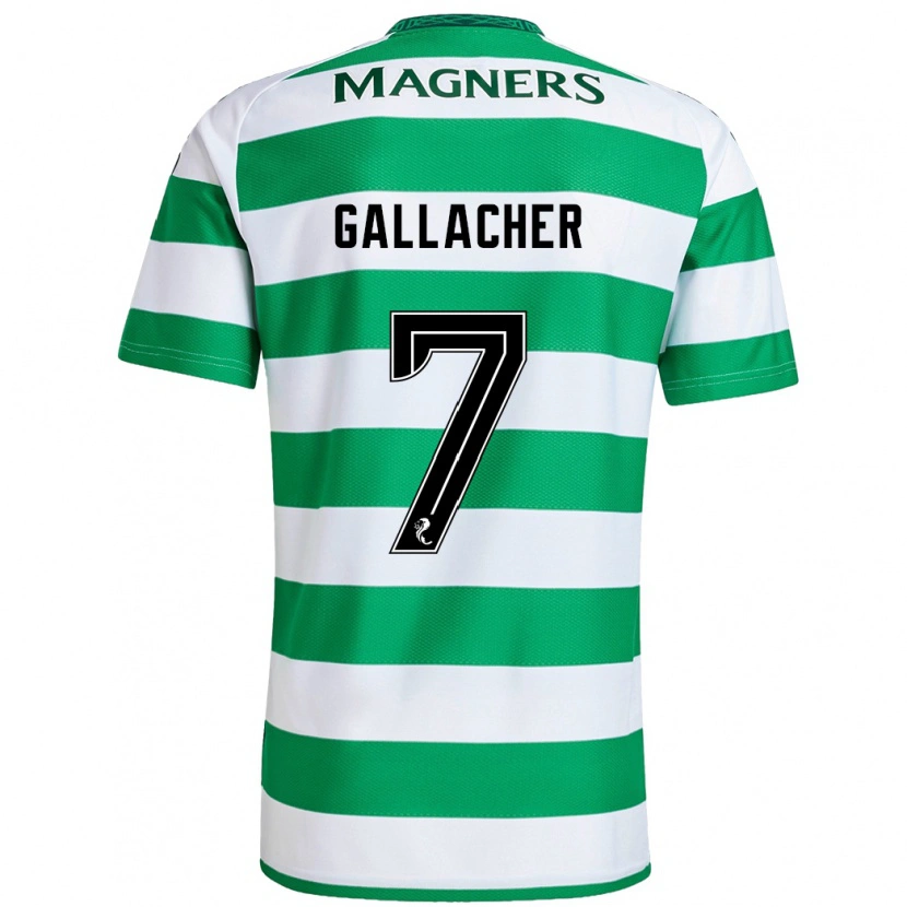 Danxen Kid Amy Gallacher #7 Green White Home Jersey 2024/25 T-Shirt