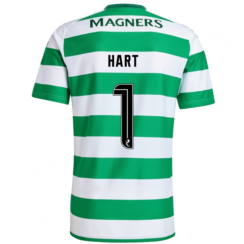 Danxen Kid Joe Hart #1 Green White Home Jersey 2024/25 T-Shirt