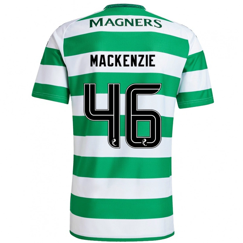 Danxen Kid Magnus Mackenzie #46 Green White Home Jersey 2024/25 T-Shirt