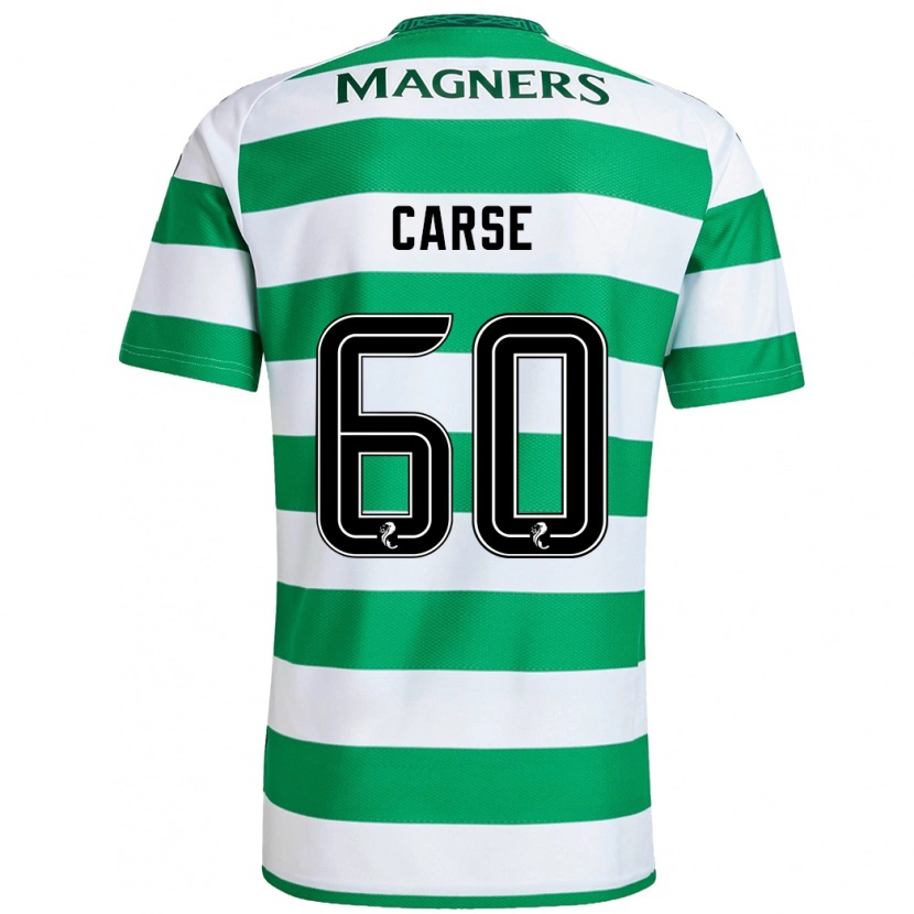 Danxen Kid Mackenzie Carse #60 Green White Home Jersey 2024/25 T-Shirt