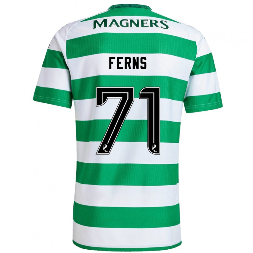 Danxen Kid Abbie Ferns #71 Green White Home Jersey 2024/25 T-Shirt