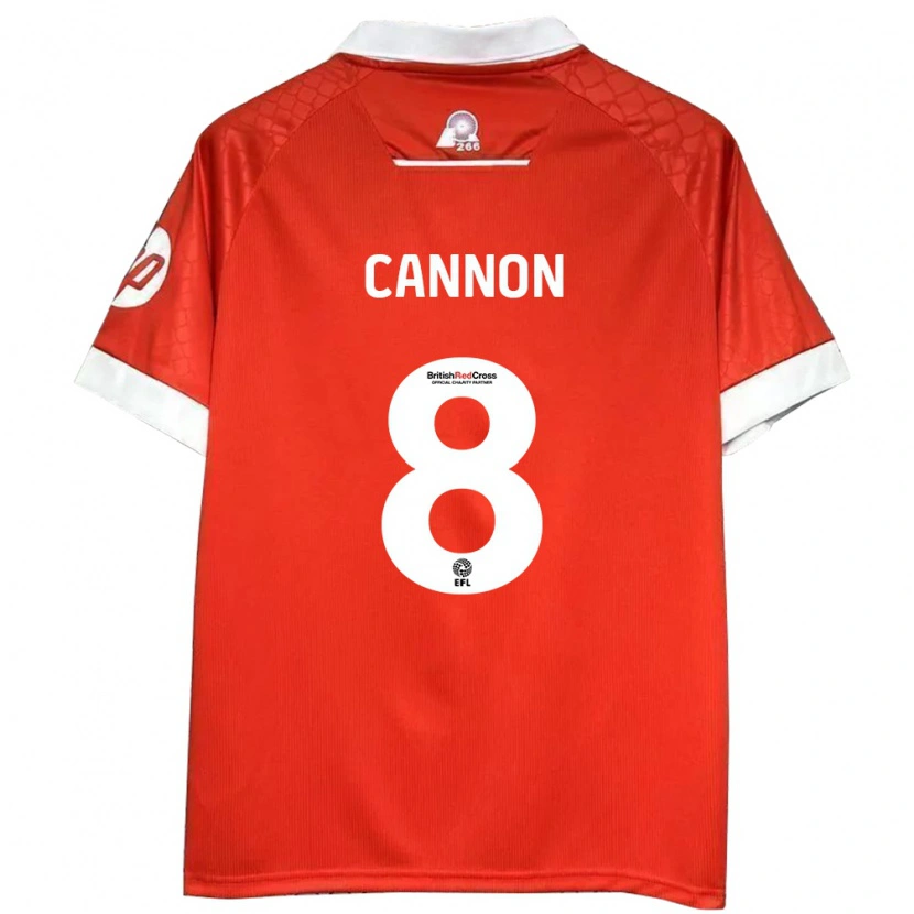 Danxen Kid Andy Cannon #8 Red White Home Jersey 2024/25 T-Shirt