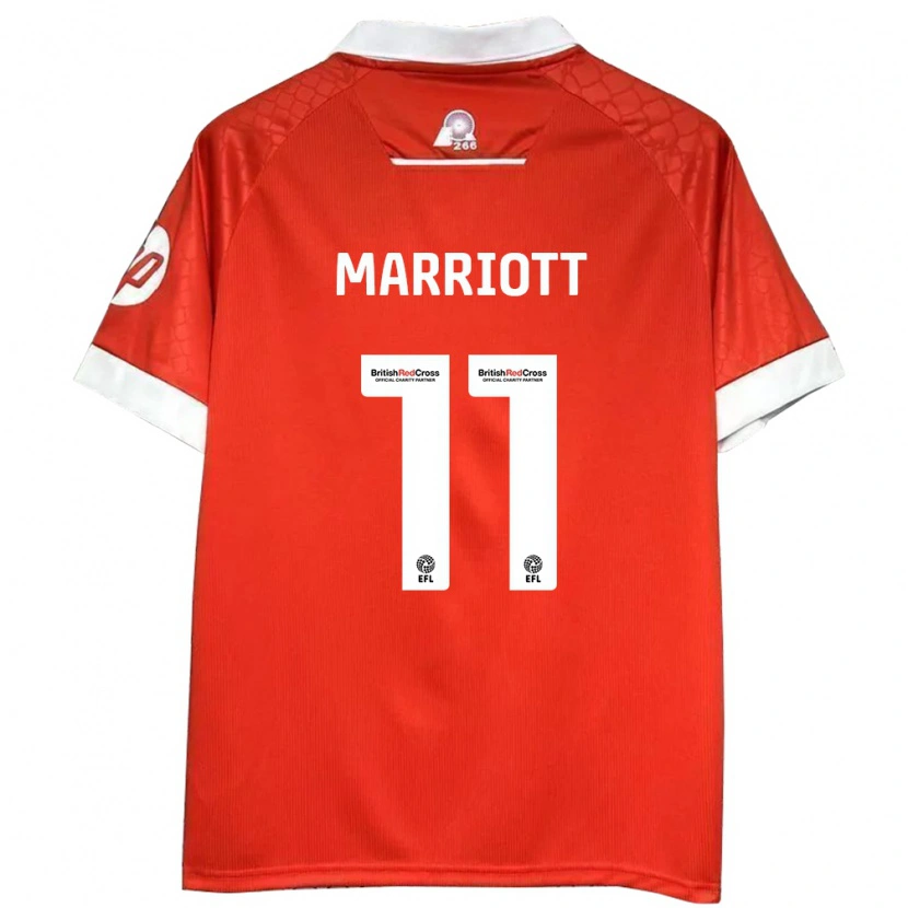 Danxen Kid Jack Marriott #11 Red White Home Jersey 2024/25 T-Shirt