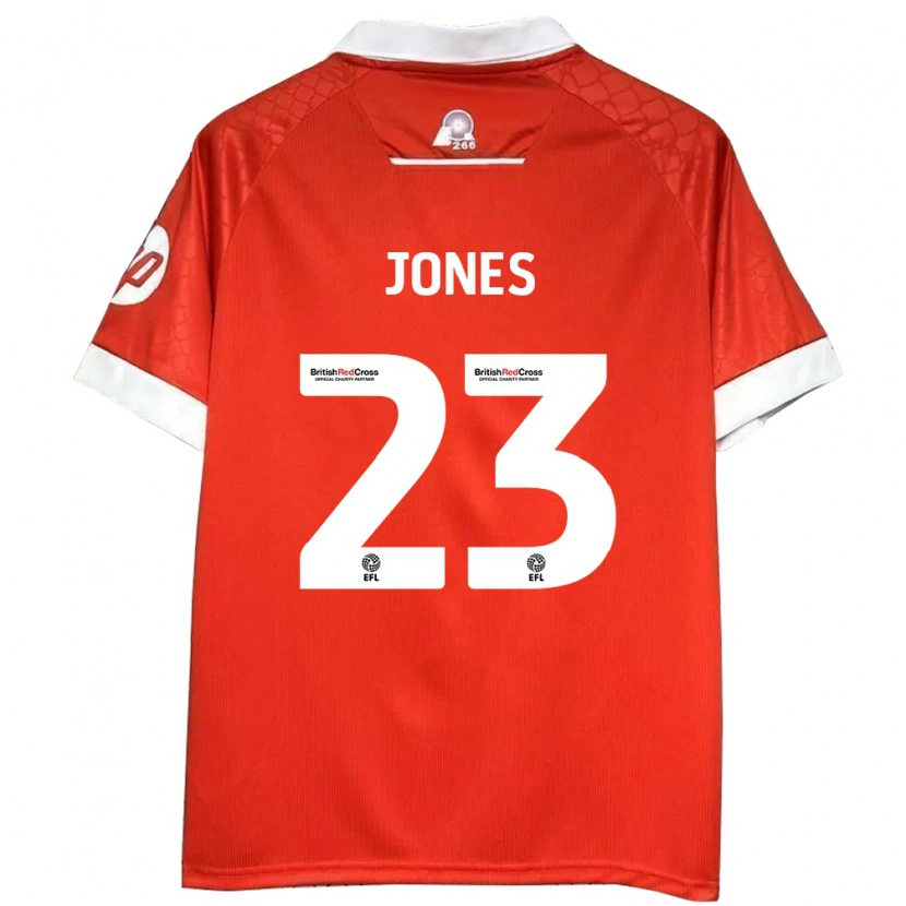 Danxen Kid Ruby Jones #23 Red White Home Jersey 2024/25 T-Shirt