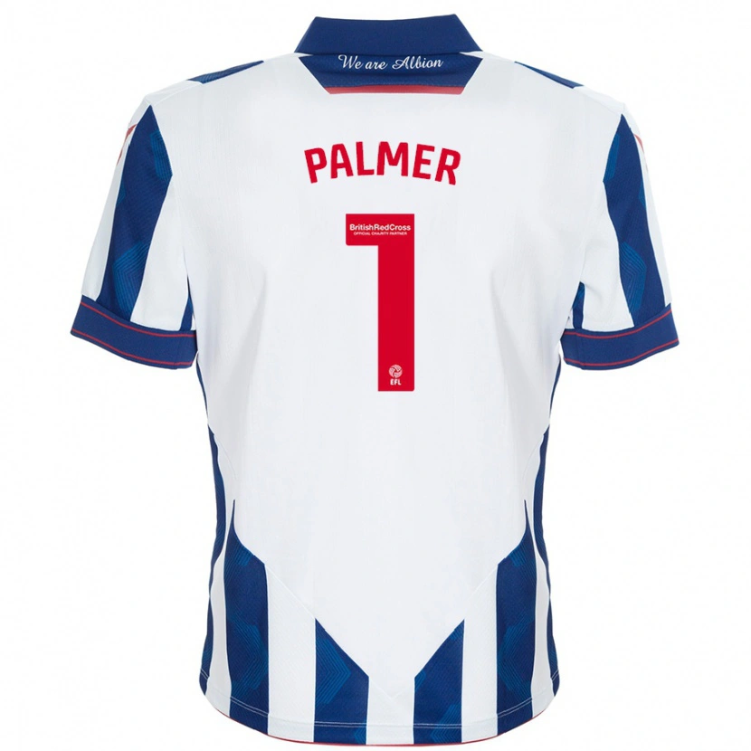 Danxen Kid Alex Palmer #1 White Dark Blue Home Jersey 2024/25 T-Shirt