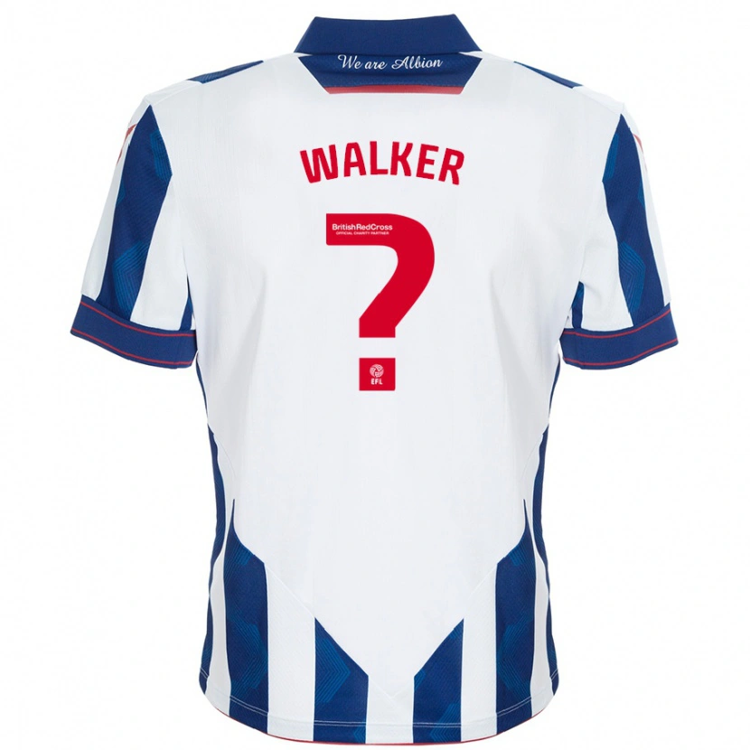 Danxen Kid Adriel Walker #0 White Dark Blue Home Jersey 2024/25 T-Shirt