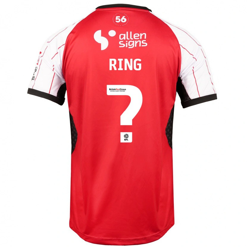 Danxen Kid Erik Ring #0 White Home Jersey 2024/25 T-Shirt