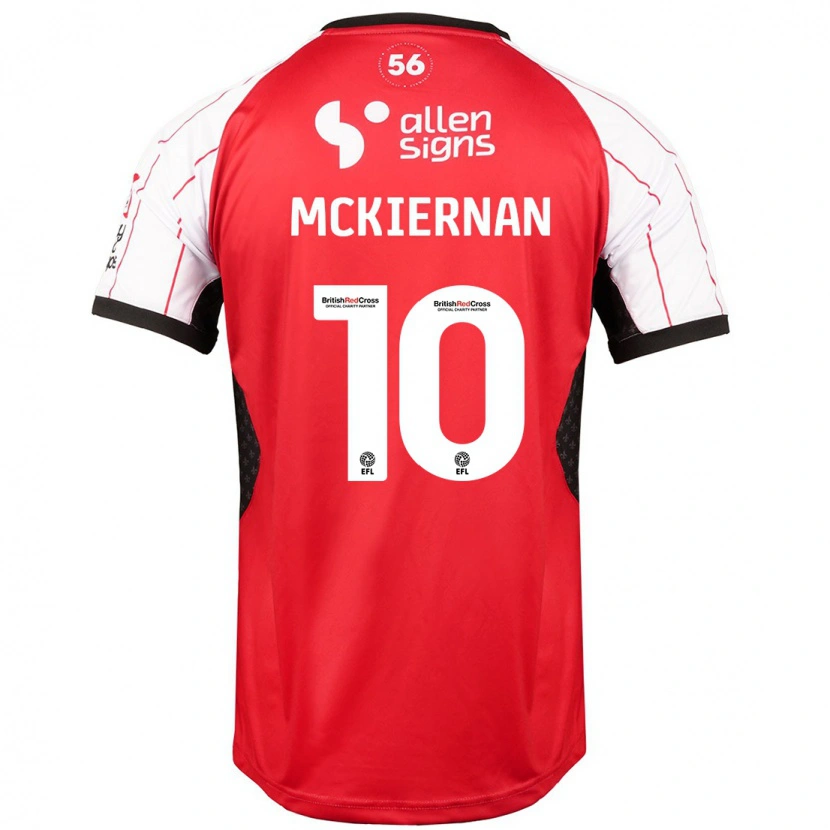 Danxen Kid Jj Mckiernan #10 White Home Jersey 2024/25 T-Shirt