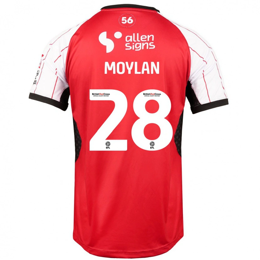 Danxen Kid Jack Moylan #28 White Home Jersey 2024/25 T-Shirt