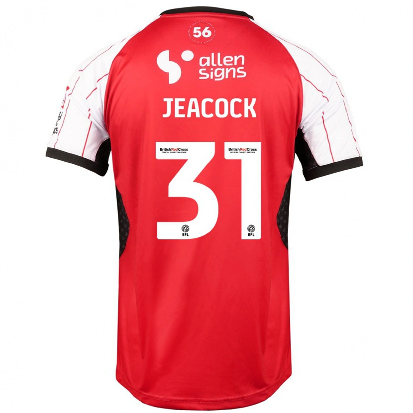 Danxen Kid Zach Jeacock #31 White Home Jersey 2024/25 T-Shirt