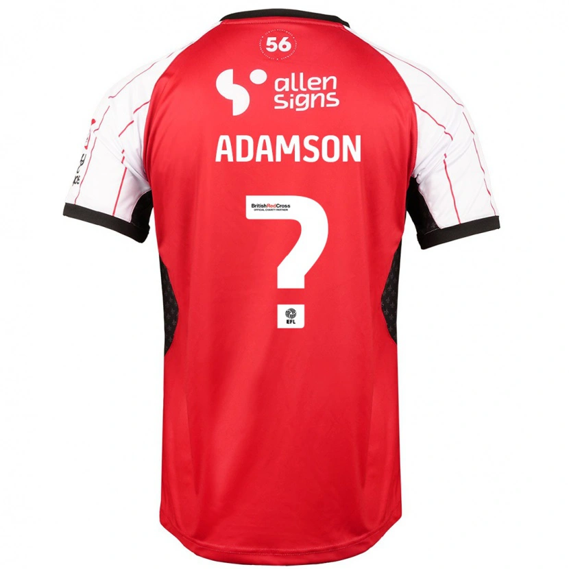 Danxen Kid Bailey Adamson #0 White Home Jersey 2024/25 T-Shirt