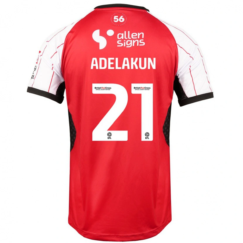 Danxen Kid Hakeeb Adelakun #21 White Home Jersey 2024/25 T-Shirt