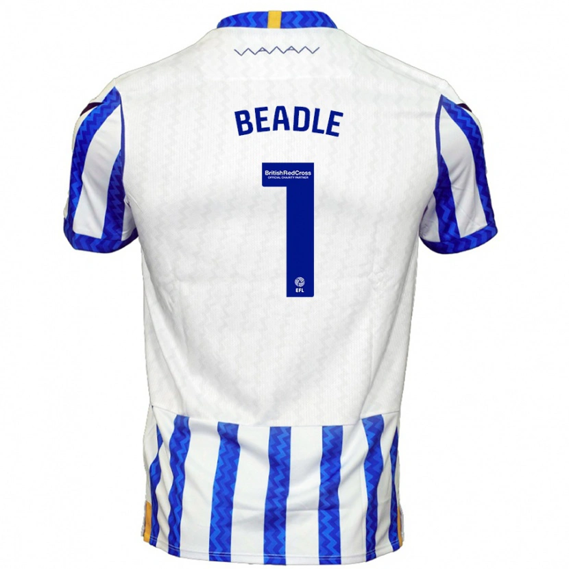 Danxen Kid James Beadle #1 Blue White Home Jersey 2024/25 T-Shirt