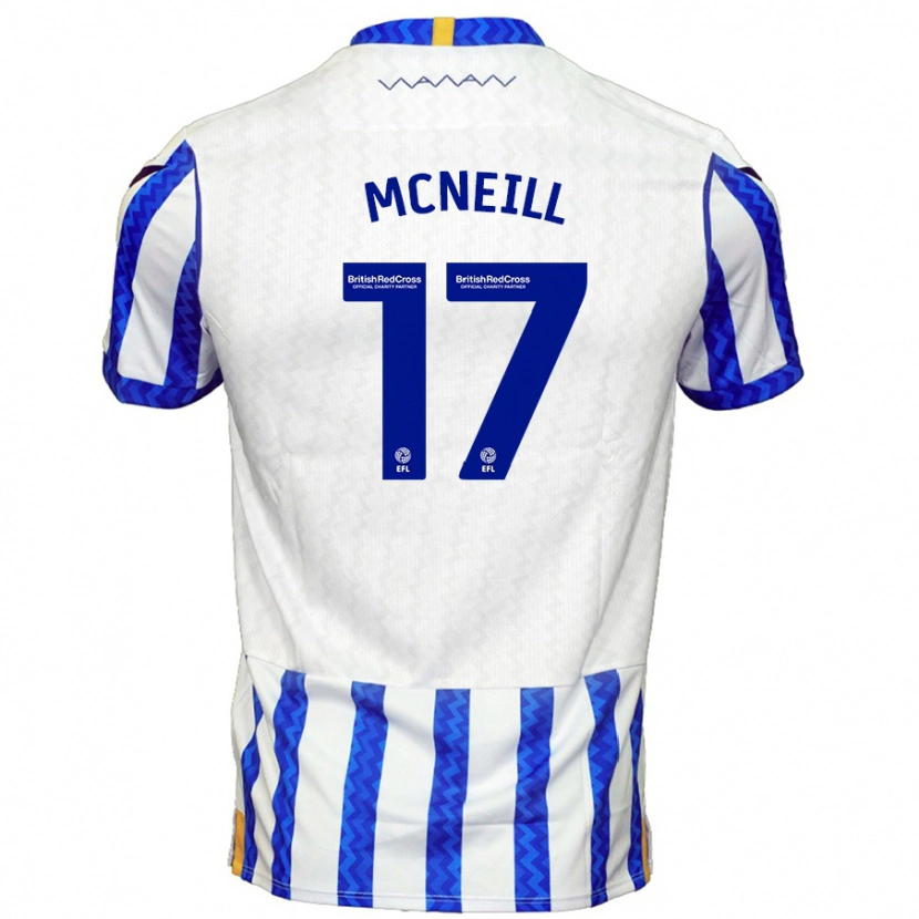 Danxen Kid Charlie Mcneill #17 Blue White Home Jersey 2024/25 T-Shirt