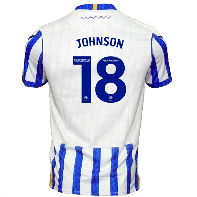 Danxen Kid Marvin Johnson #18 Blue White Home Jersey 2024/25 T-Shirt