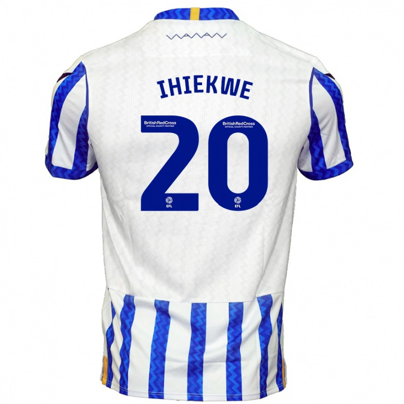 Danxen Kid Michael Ihiekwe #20 Blue White Home Jersey 2024/25 T-Shirt