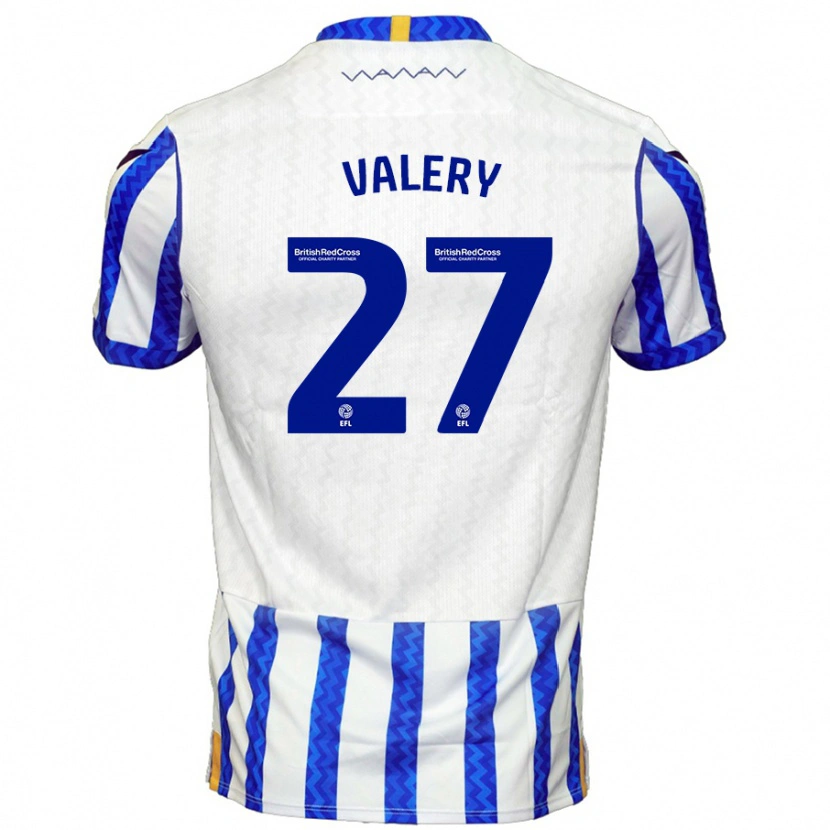 Danxen Kid Yan Valery #27 Blue White Home Jersey 2024/25 T-Shirt