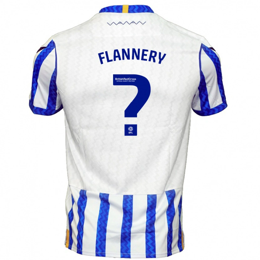 Danxen Kid Cian Flannery #0 Blue White Home Jersey 2024/25 T-Shirt