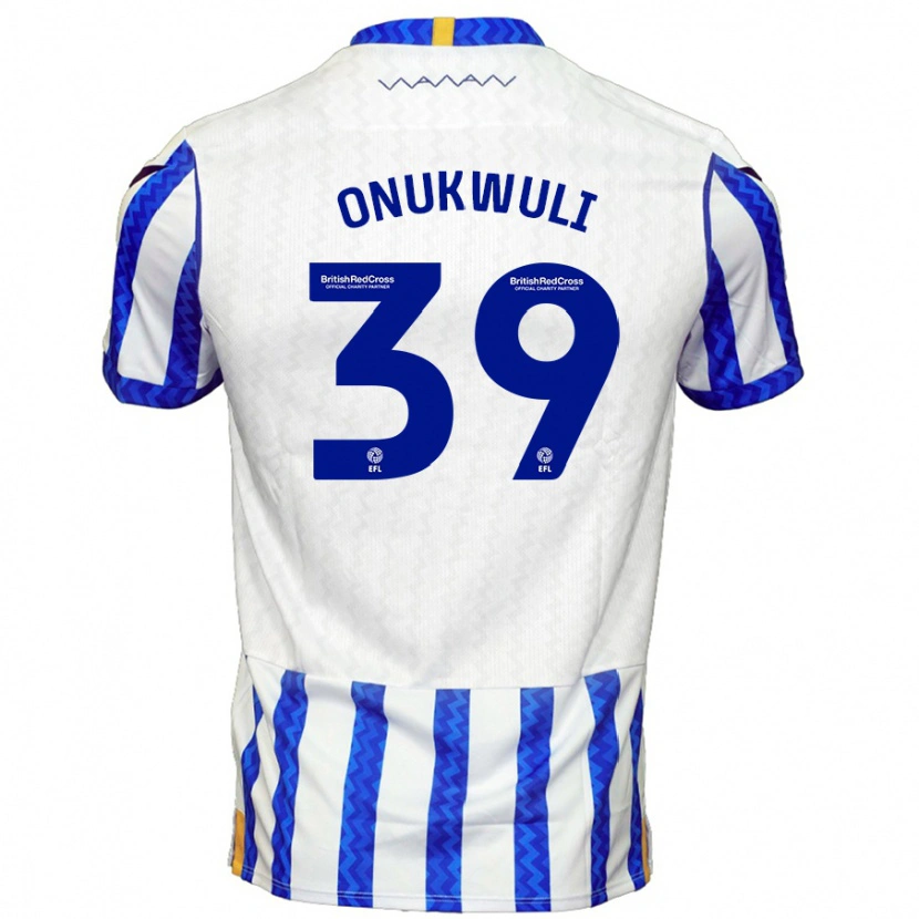 Danxen Kid Favour Onukwuli #39 Blue White Home Jersey 2024/25 T-Shirt