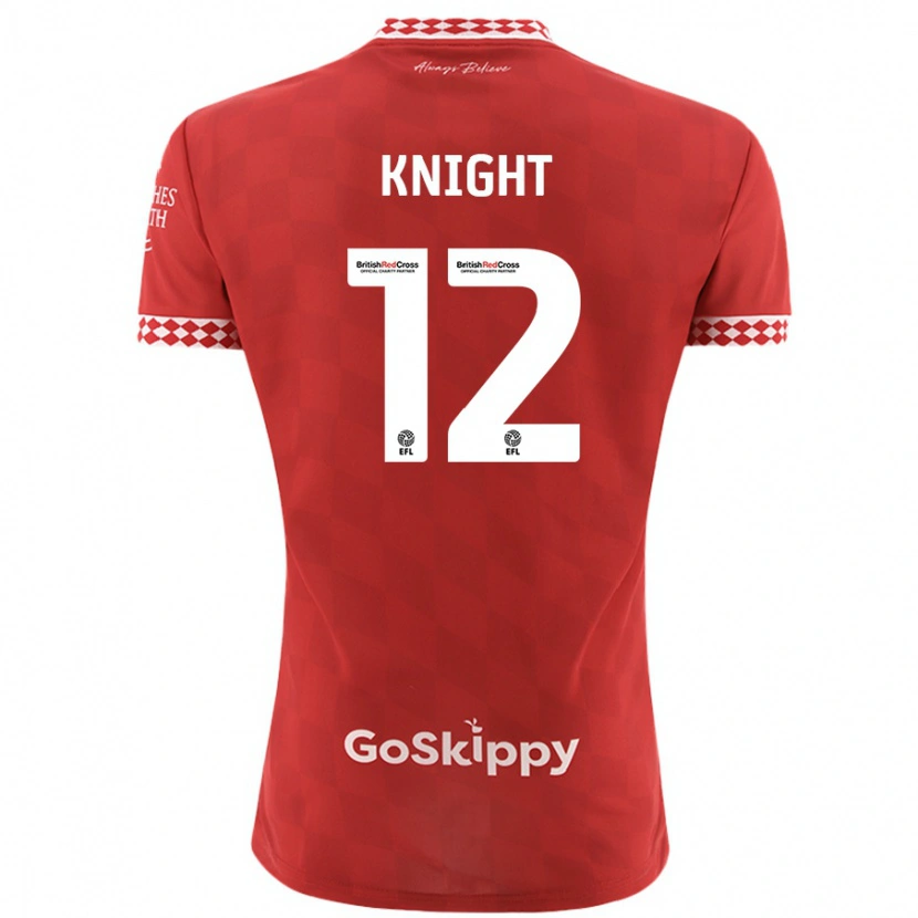 Danxen Kid Jason Knight #12 Red Home Jersey 2024/25 T-Shirt