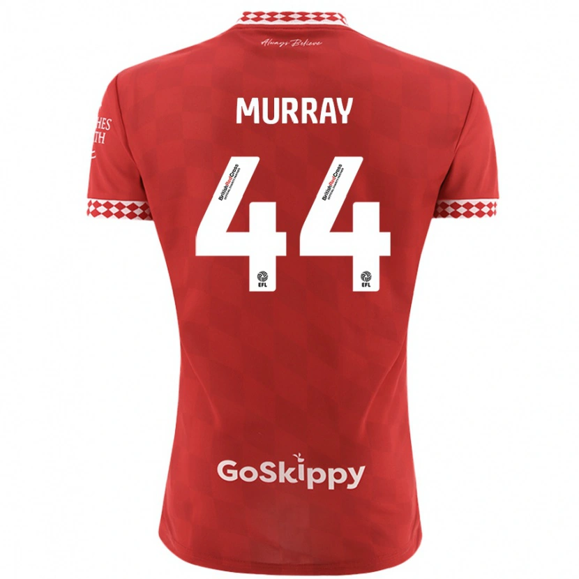 Danxen Kid Satara Murray #44 Red Home Jersey 2024/25 T-Shirt