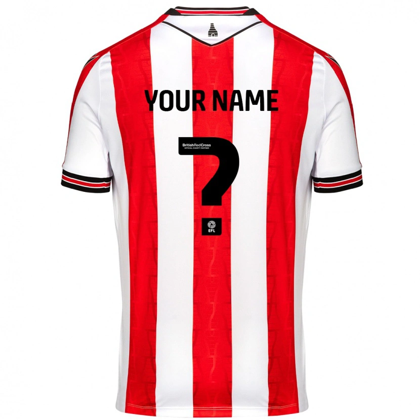 Danxen Kid Your Name #0 Red White Home Jersey 2024/25 T-Shirt