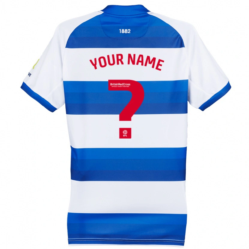 Danxen Kid Your Name #0 White Blue Home Jersey 2024/25 T-Shirt