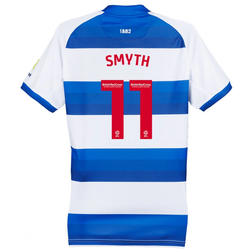 Danxen Kid Paul Smyth #11 White Blue Home Jersey 2024/25 T-Shirt