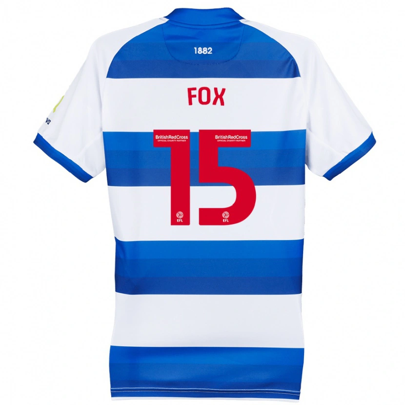 Danxen Kid Morgan Fox #15 White Blue Home Jersey 2024/25 T-Shirt