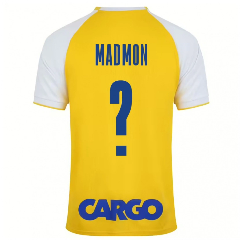 Danxen Kid Elad Madmon #0 Yellow White Home Jersey 2024/25 T-Shirt